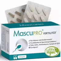 Mascupro Fertilität Kinderwunsch & Fruchtbarkeit 60 st