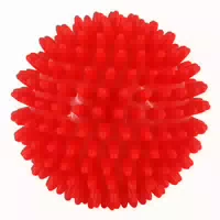 Massageball Igel 9 cm Rot