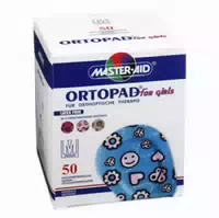 Ortopad For Girls Medium Augenokklusionspflaster