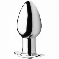 Master Series Chrome Blast Analplug Large 10,5 Cm