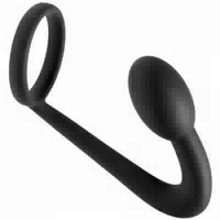 Master Series Prostatic Play Explorer Penisring Mit Analplug 11,4 Cm