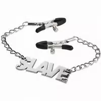 Master Series Slave Nippelklammern Mit Kette