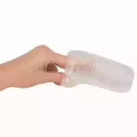Masturbator Pocket mit Rillen und Noppen Struktur | für Penis Massage | Stroker