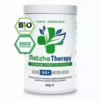 Matchatherapy 60 | Bio Matcha Grüntee Aus Japan | Laborgeprüft: Min 60mg G Egcg Antioxidantien