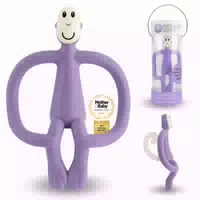 Matchstick Monkey Beißring Zahnungshilfe Beiίspielzeug für Wundes Zahnfleisch Affe Original