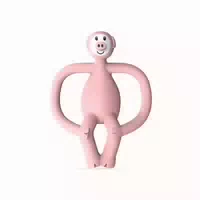 Matchstick Monkey Beißring Zahnungshilfe Für Wundes Zahnfleisch Verschiedene Tiermotive 1 St