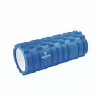 Matchu Sports Faszienrolle 33 cm zur Selbstmassage Massagerolle 3 in 1 Foam Roller