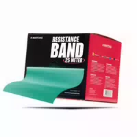 Matchu Sports Fitnessband Rolle 25 Meter Widerstandsband Resistance Band