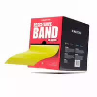 Matchu Sports Fitnessband Rolle 45 Meter Widerstandsband Resistance Band