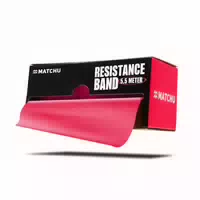 Matchu Sports Fitnessband Rolle 5,5 Meter Widerstandsband Resistance Band