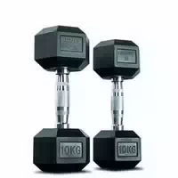 Matchu Sports Hanteln Hexagon Set 10 kg Dumbbell Set Kurzhantelset