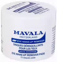 Mavala Augen Makeup Entferner Pads 75 Stück