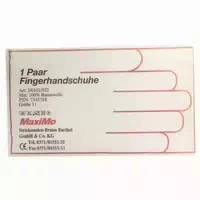 Handschuhe Strick Baumwolle Gr 11 Dünn 2 st