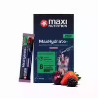 Maxhydrate Energy Boost Elektrolyt Getränk Wildberry 8 X 16 g