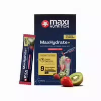 Maxhydrate Immune Support Elektrolyt Getränk Strawberry Kiwi 8 X 16 g