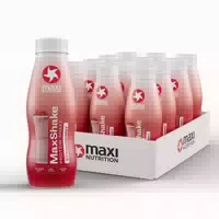 Maxshake Protein Milkshake Strawberry 330 ml Laktosefrei