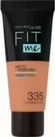 Maybelline Fit Me! Matte Poreless Make Up Nr 335 Classic