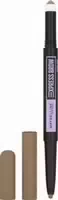 Maybelline New York Express Brow Satin Duo Augenbrauenstift Und Puder 01 Dark