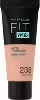Maybelline New York Fit Me! Matte Poreless Make Up 238 Rich