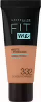 Maybelline New York Fit Me! Matte Poreless Make Up 332 Golden