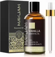 Mayjam Ätherische Öle Vanille 100 Ml, 100% Reine Natürliche Ätherische Öle 100 ml