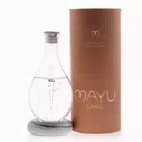 Mayu Water Swirl Handgefertigte Wasserkaraffe mit Natürlicher Wirbelbewegung