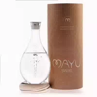 Mayu Water Swirl Handgefertigte Wasserkaraffe Mit Natürlicher Wirbelbewegung