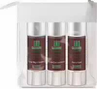Mbr Men Oleosome Travel Set = Over Night Peeling 50 ml Face Concentrate 50 ml Face Fluid 50 ml 3 Artikel im Set
