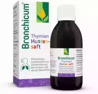 Bronchicum Thymian Hustensaft Pflanzlicher Hustenlöser Geeignet für Säuglinge
