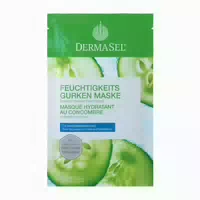 Dermasel Feuchtigkeits Gurken Maske 12 ml