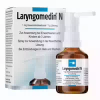 Laryngomedin N Spray bei Entzündungen im Mund und Rachenraum