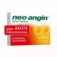 Neo Angin Benzydamin gegen Akute Halsschmerzen 20 st Lutschtabletten