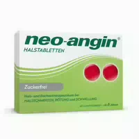 Neo Angin Halstabletten Kirsche Zuckerfrei Bei Beginnenden, Lästigen Halsschmerzen
