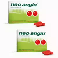 Neo Angin Halstabletten Kirsche Zuckerfrei Doppelpack 2x24 St Lutschtabletten