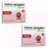 Neo Angin Junior Halsschmerzlutscher Doppelpack 2x8 St