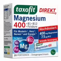 Taxofit Direkt Magnesium 400 20 St Granulat