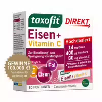 Taxofit Eisen Vitamin C Direkt Granulat 20 Sticks