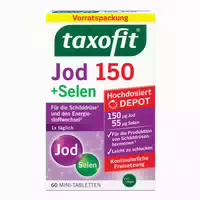 Taxofit Jod 150 Selen 60 St Tabletten