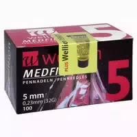Wellion Medfine Plus Pen Nadeln 4 mm 100 st