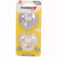 Medela Baby Original Schnuller Pastell 0 6 Monate Duo 2 Schnuller