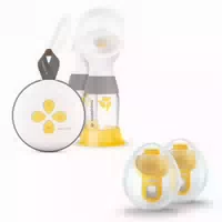 Medela Swing Maxi™ Doppelmilchpumpe Pump Set Gratis, Eins Nutzen, Eins Spülen