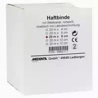 Haftbinde Elastisch 6 Cmx20 m 1 st Binden