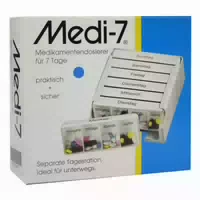 Medi 7 Medikamentendos F 7 Tage Weiß Türkisch 1 St