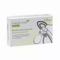 Medi Inn Blutdruckmessgerät Aneroid Premium, 2 Schlauch System