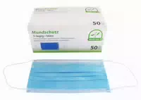 Medi Inn Mundschutz Atemschutz Mit Elastikbändern Und Nasenbügel Typ Ii 3 Lagig