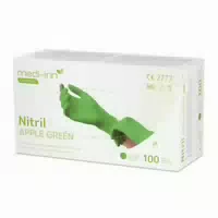 Medi Inn Nitril Apple Green Einmalhandschuhe