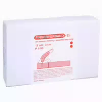 Fingerverband 2x12 cm Elastisch 50 st