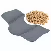 Medi Sleep Kirschkernkissen 13 X 16 cm für Wärme und Kälteanwendungen, Dunkelblau Grau