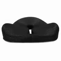 Medi Sleep Orthopädisches Sitzkissen Schwarz Grau