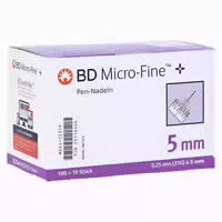 Bd Micro Fine 5 Pen Nadeln 0,25x5x110 m 110 st
